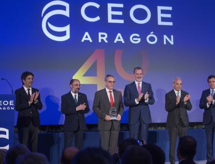 Grupo San Valero recibe el premio CEOE 2022